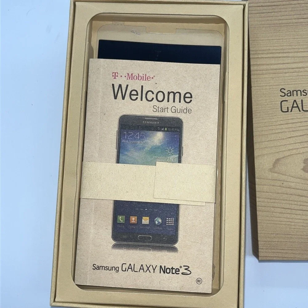 Samsung Galaxy Note 3 Retail Box & Quick Start Guide & Other ***NO PHONE***